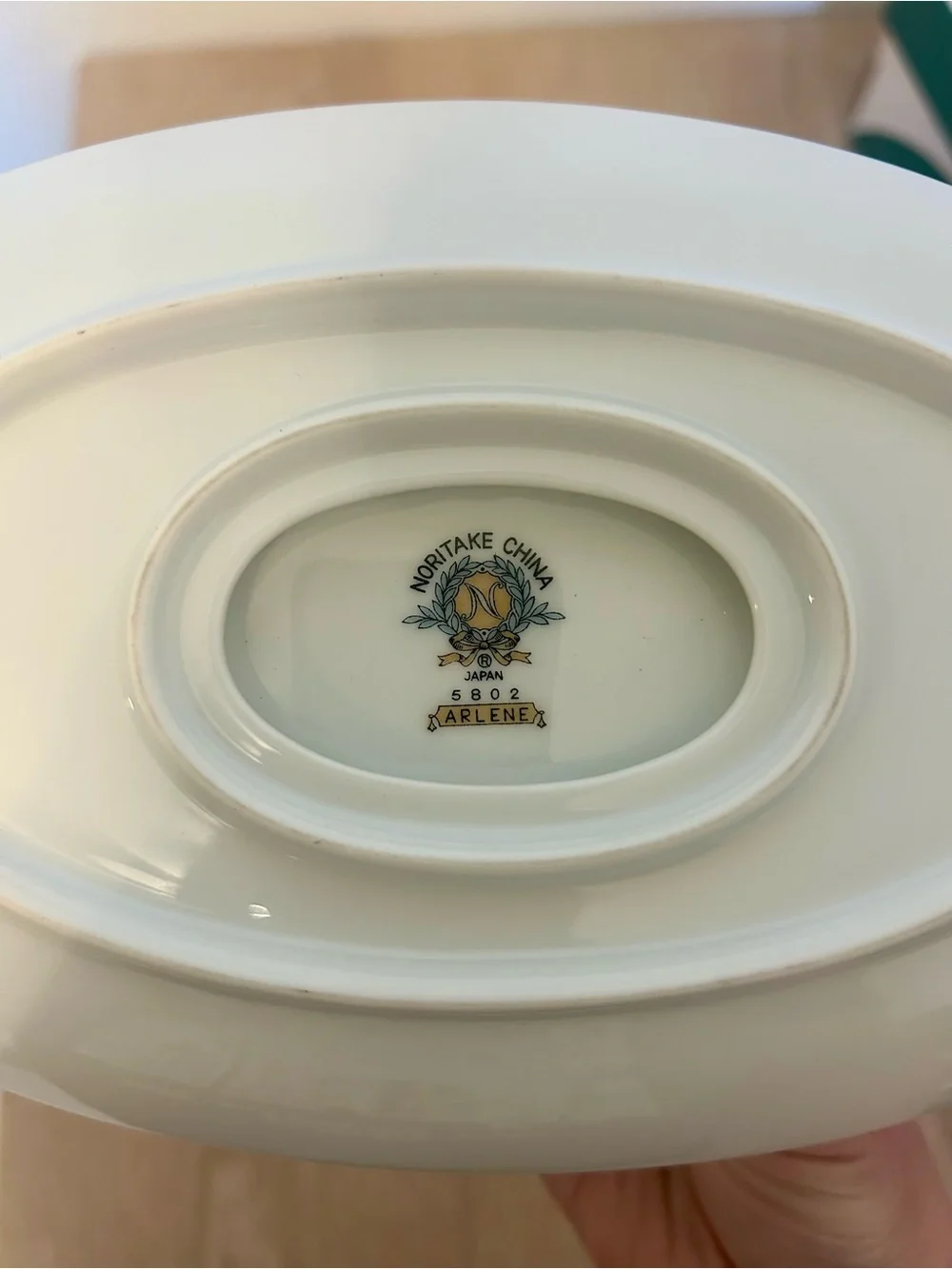 Vintage Noritake Cream Gravy Boat with Saucer and Pink Floral Sprays